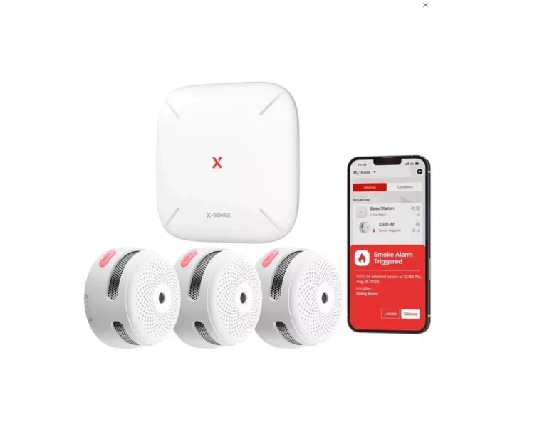 X-SENSE FS31 - ZESTAW ALARMOWY NA 3 CZUJKI DYMU