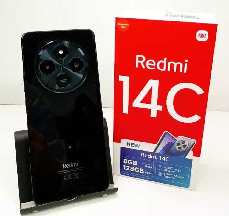 XIAOMI REDMI 14C 4/128 GB ZESTAW