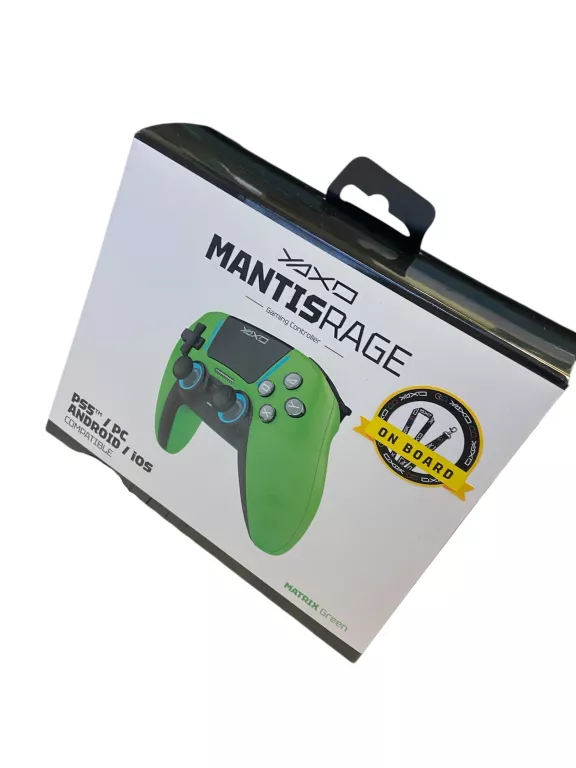 GAMEPAD KONTROLER BEZPRZEWODOWY YAXO MANTIS RAGE MATRIX GREEN DO PC PS5