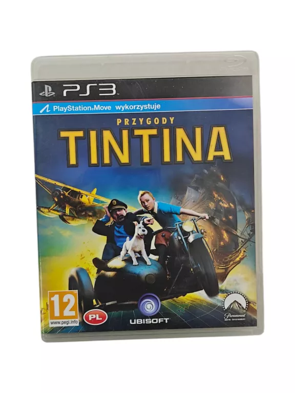GRA NA PS3 PRZYGODY TINTINA