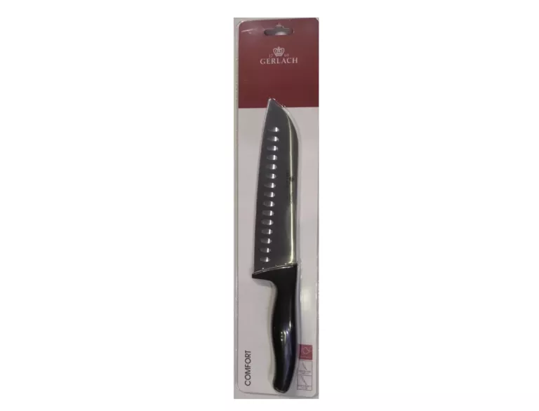 GERLACH NÓŻ KUCHENNY COMFORT 7" 18 CM SANTOKU