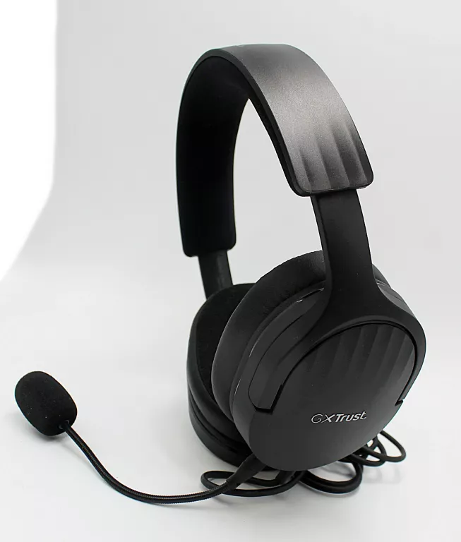 NAUSZNE SŁUCHAWKI TRUST GXT 490 FAYZO CZARNE Z MIKROFONEM