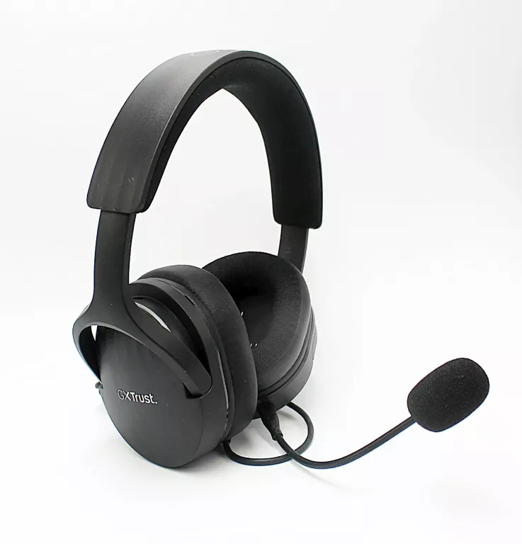 NAUSZNE SŁUCHAWKI TRUST GXT 490 FAYZO CZARNE Z MIKROFONEM