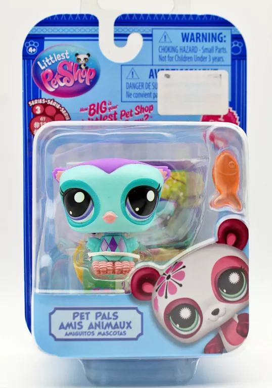 FIGURKA ZABAWKA LITTLEST PETSHOP SERIES 3 SOWA