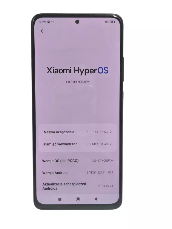 TELEFON POCO X4 PRO 5G 128GB