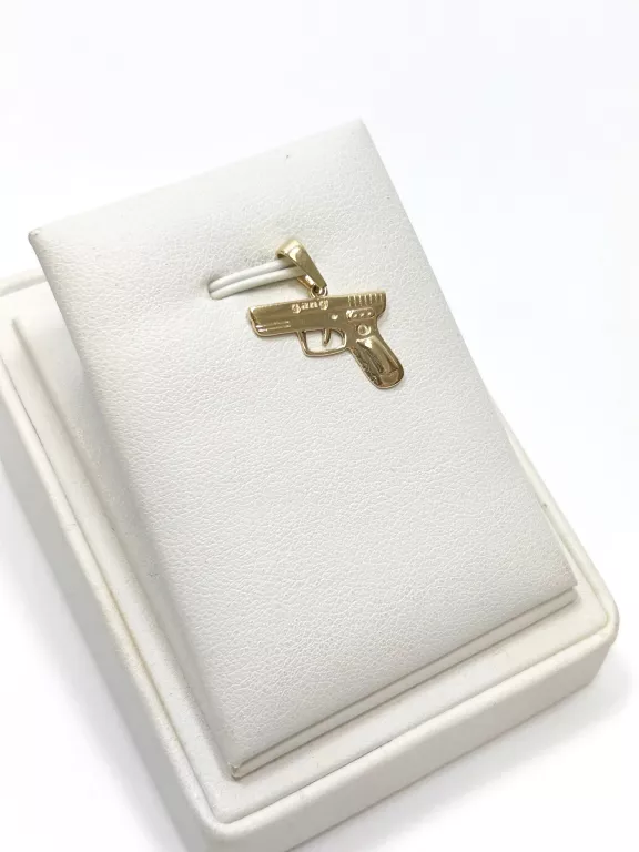 ZŁOTA ZAWIESZKA PISTOLET 585 - 0,86G