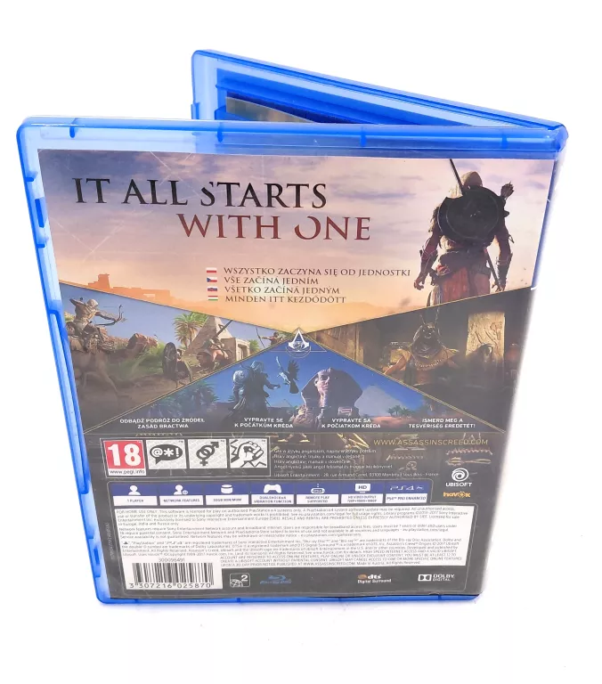 GRA NA PS4 ASSASSIN'S CREED ORGINS