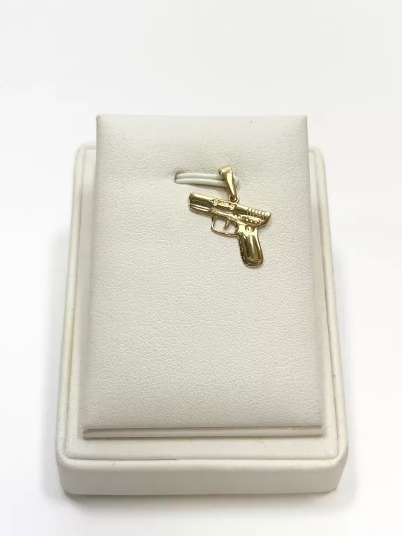 ZŁOTA ZAWIESZKA PISTOLET 585 - 0,86G