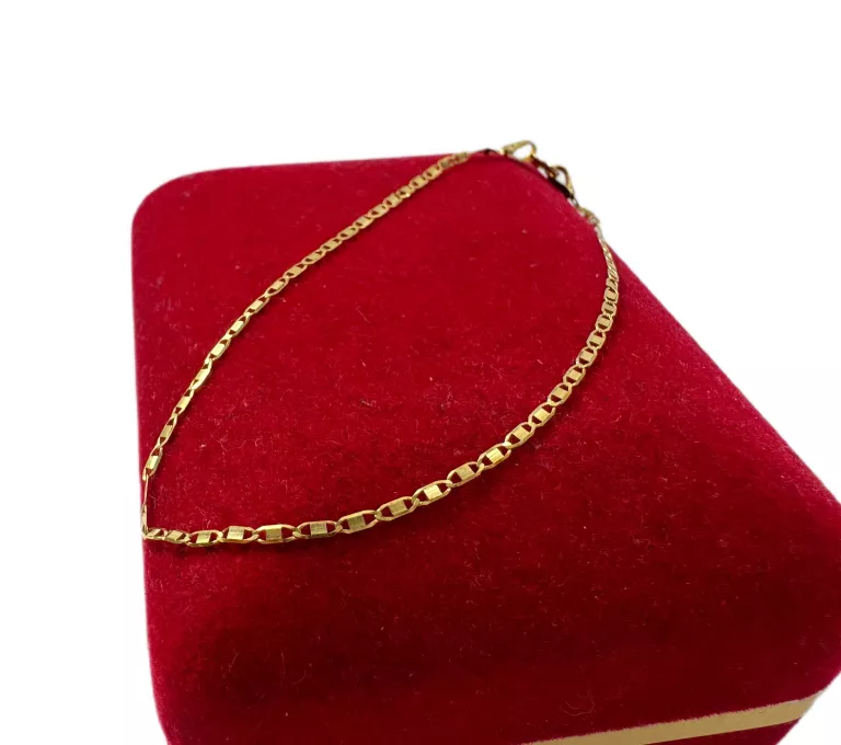 DELIKATNA ZŁOTA BRANSOLETKA PRÓBY 333 / DŁ.19CM !