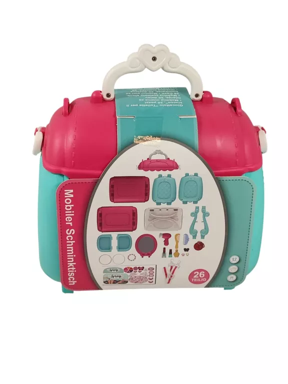 toaletka-z-lusterkiem-dla-dziewczynki-dziecieca-skladana-walizka-kuferek-ean-gtin-5905487741086