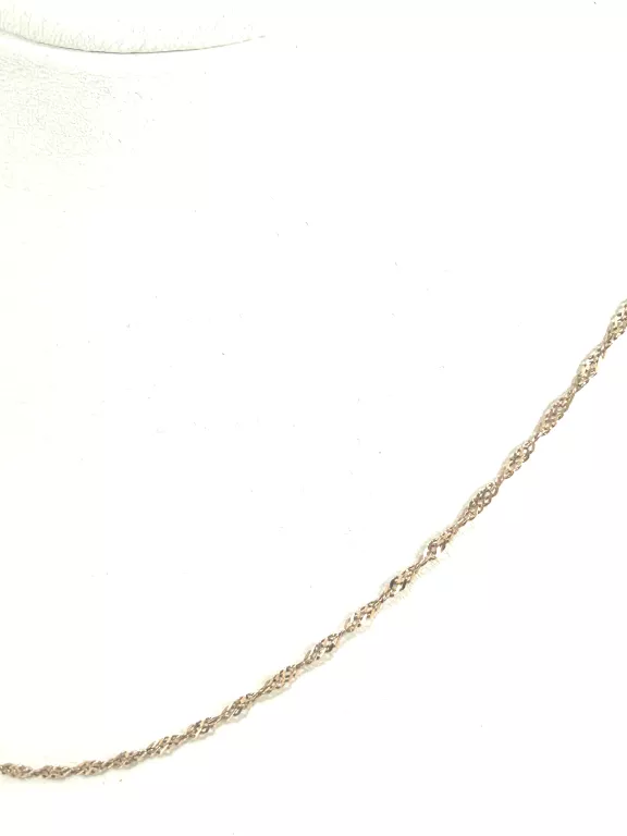 ZŁOTY ŁAŃCUSZEK 585 3,16G R62