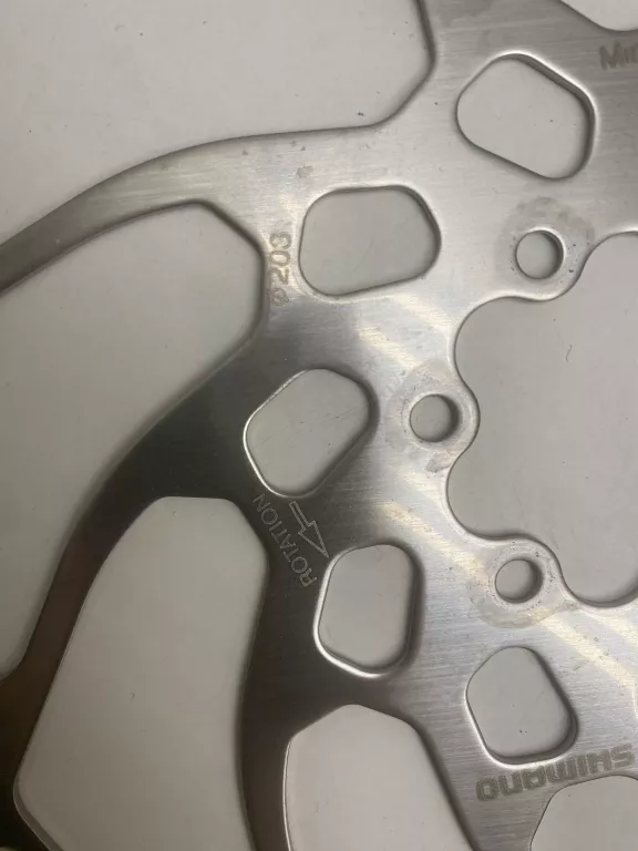 TARCZA HAMULCOWA SHIMANO SM-RT66-L 203 MM (8") 6 ŚRUB