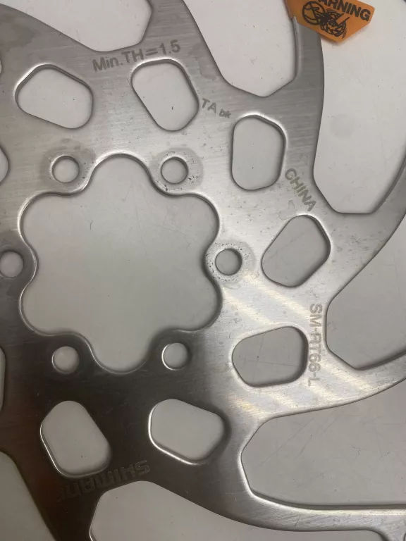 TARCZA HAMULCOWA SHIMANO SM-RT66-L 203 MM (8") 6 ŚRUB