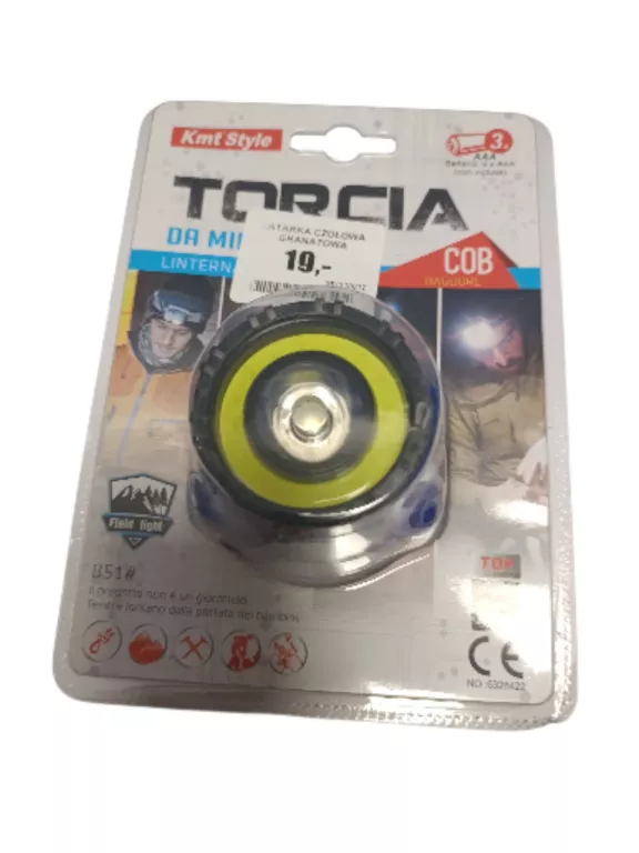 LATARKA CZOŁOWA GRANATOWA