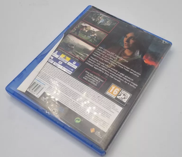 GRA PS4 UNCHARTED ZAGINIONE DZIEDZICTWO