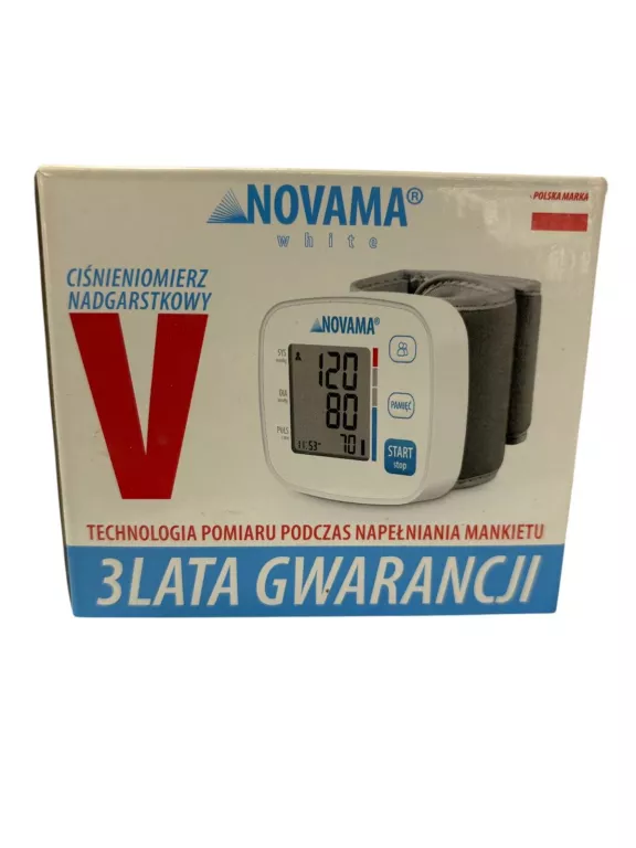 NOVAMA CIŚNIENIOMIERZ NADGARSTKOWY