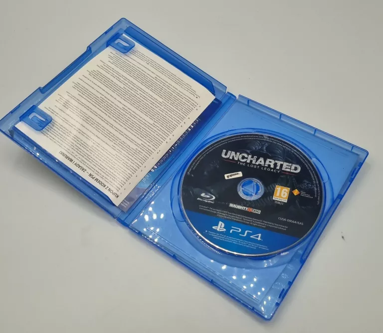 GRA PS4 UNCHARTED ZAGINIONE DZIEDZICTWO