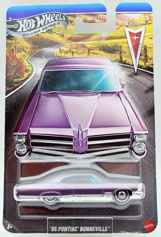 AUTKO HOT WWHEELS SILVER SERIES '65 PONTIAC BONNEVILLE 3/5 GTR01