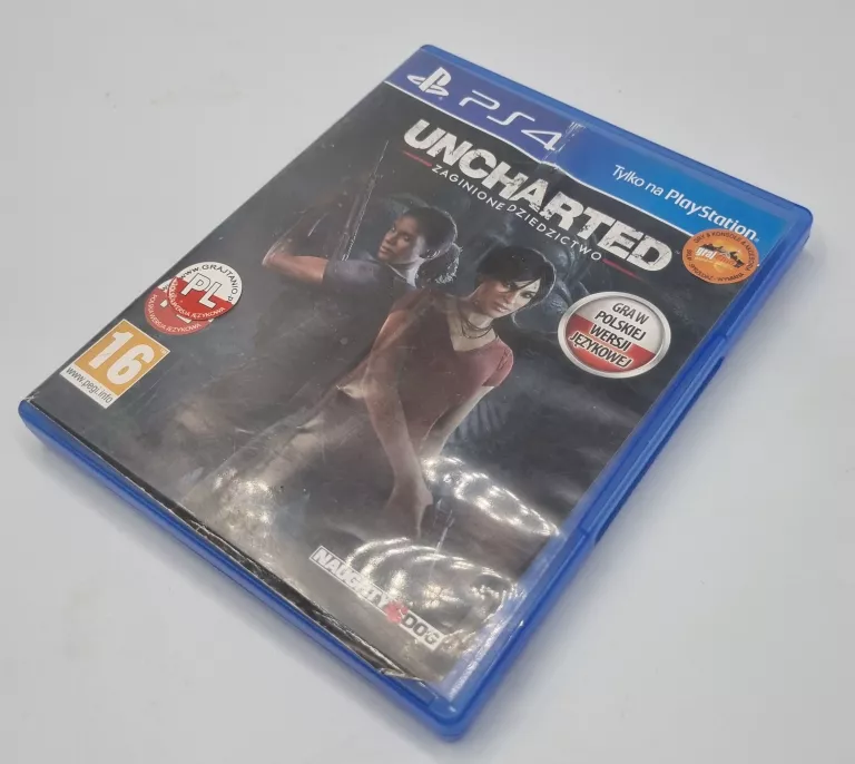 GRA PS4 UNCHARTED ZAGINIONE DZIEDZICTWO