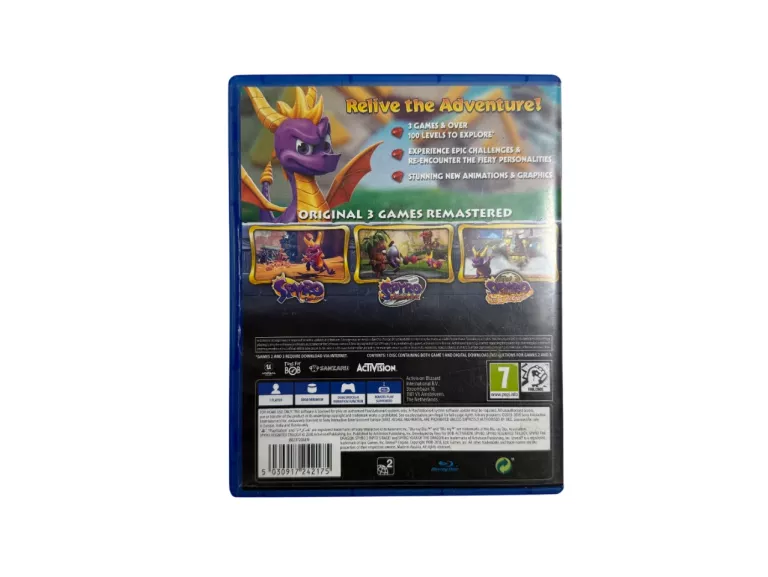 GRA NA PS4 SPYRO REIGNITED TRILOGY