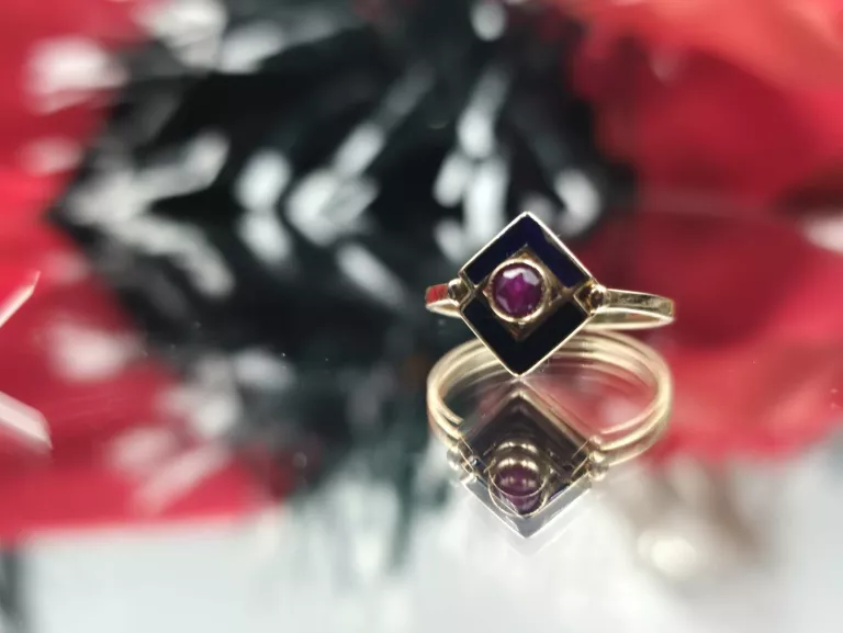 ZŁOTY PIERŚCIONEK 583 2,35 R.11