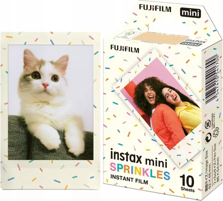 FILM WKŁAD FUJIFILM INSTAX MINI 10 SPRINKLES ORYGINALNE