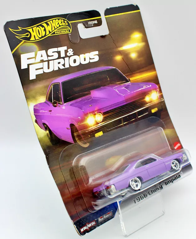 AUTO HOT WHEELS PREMIUM FAST & FURIOUS 1966 CHEVY IMPALA 5/5 HNW46