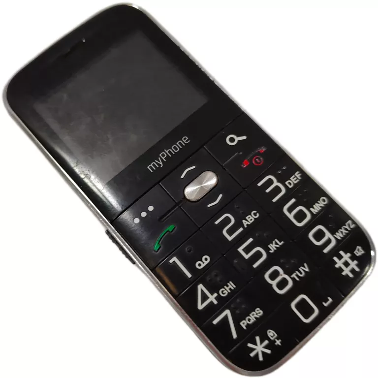 TELEFON DLA SENIORA MYPHONE HALO C 2,2'' DUAL SIM SOS CZARNY MYPHONE HALO