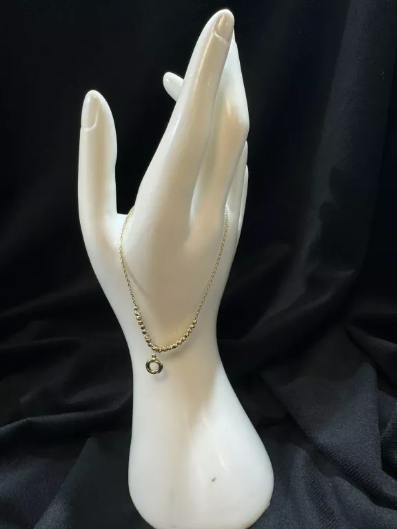 PIĘKNA ZŁOTA  BRANSOLETKA