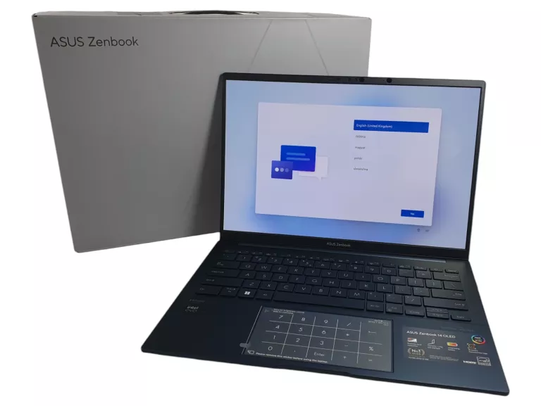 LAPTOP ASUS ZENBOOK 14 UX3405MA ULTRA 9-185H 32GB 1TB W11 OLED NIEBIESKI