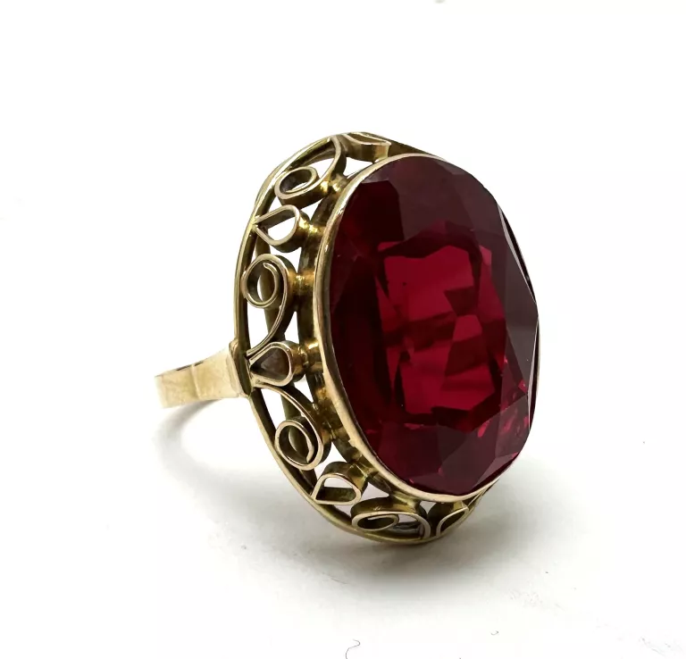 ZŁOTY PIERŚCIONEK 585 - 12,20G - R28