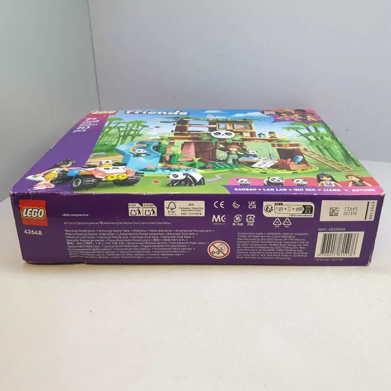 LEGO FRIENDS 42648 - OPIEKA NAD PANDAMI W REZERWACIE