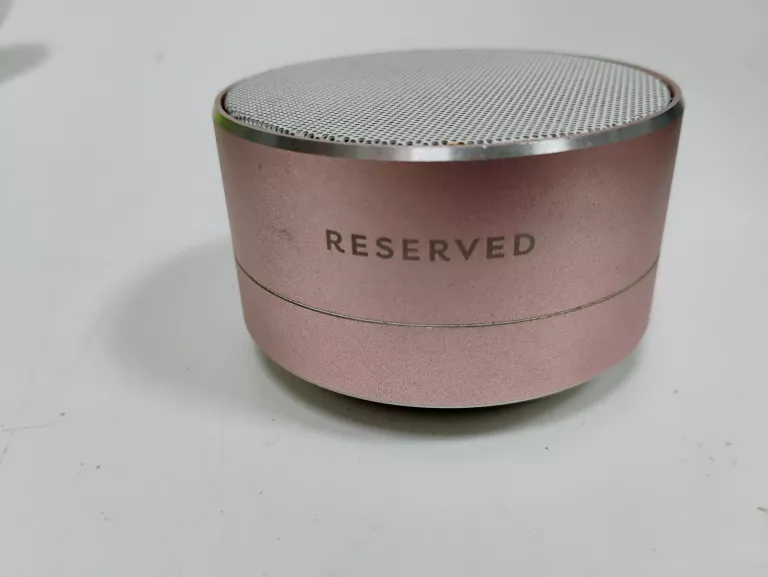 GŁOŚNIK RESERVED RÓŻOWY