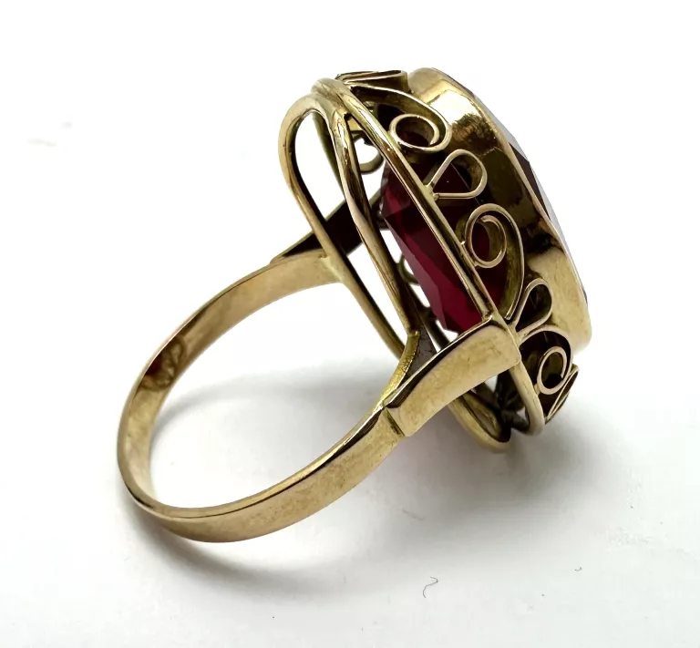 ZŁOTY PIERŚCIONEK 585 - 12,20G - R28