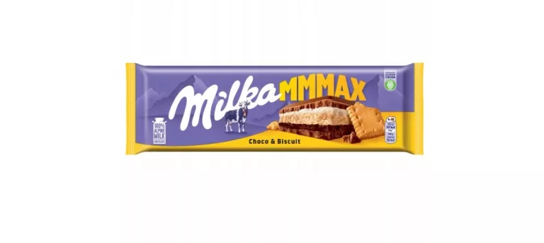 MILKA CZEKOLADA MLECZNA Z HERBATNIKIEM I NADZIENIEM KAKAOWYM 300 G