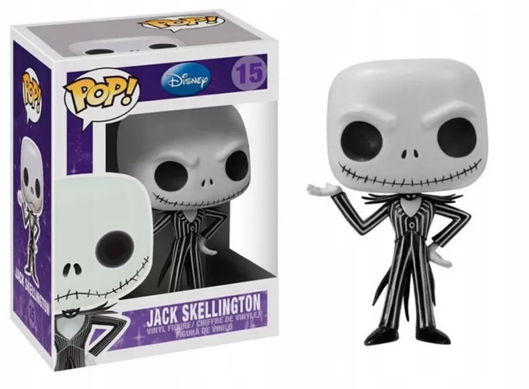 FIGURKA FUNKO POP THE NIGHTMARE BEFORE CHRISTMAS 15 JACK SKELLINGTON
