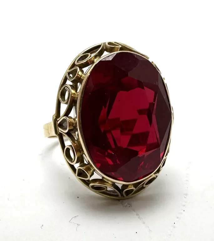 ZŁOTY PIERŚCIONEK 585 - 12,20G - R28