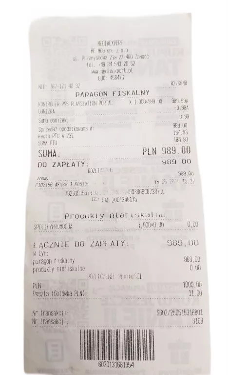 KONSOLA  SONY PLAYSTATION PORTAL BIAŁO-CZARNY + PUD USB