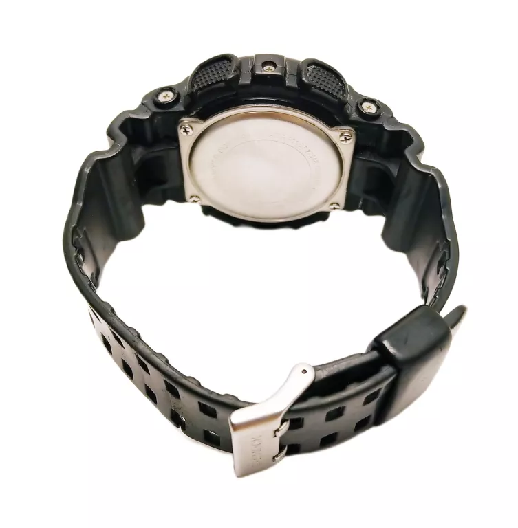 CASIO GA 100 CZARNY LEKKO USZKODZONY PASEK