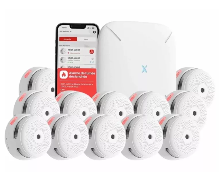 X-SENSE FS121 WI-FI ZAAWANSOWANY CZUJNIK DYMU ZE STACJĄ BAZOWĄ