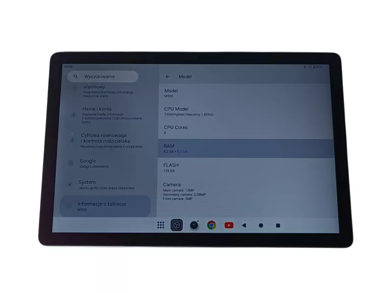 TABLET TECLAST M50 ANDROID 14, 10,1 CALI, 4GB+8GB RAM, 128GB SSD