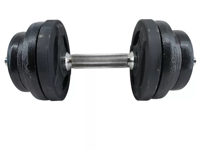 HANTLA ŻELIWNA ODWAŻNIKI + GRYF 15 KG