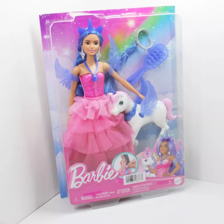 BARBIE SAPPHIRE SKRZYDLATY JEDNOROŻEC LALKA 65 ROCZNICA HRR16