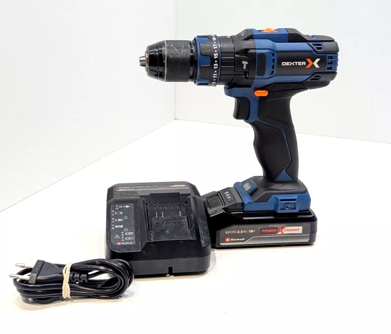 WKRĘTARKA AKUMULATOROWA DEXTER 20VSD2  DT-CD 18/44-2LI-I