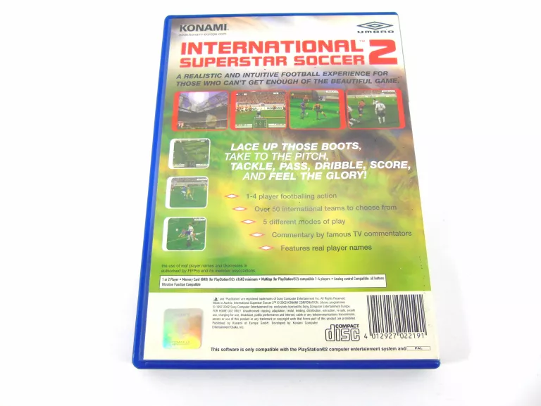 GRA PS2 INTERNATIONAL SUPERSTAR SOCCER 2