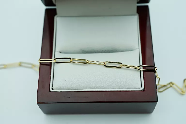 PIĘKNA ZŁOTA BRANSOLETKA [585] 2,32G 19CM