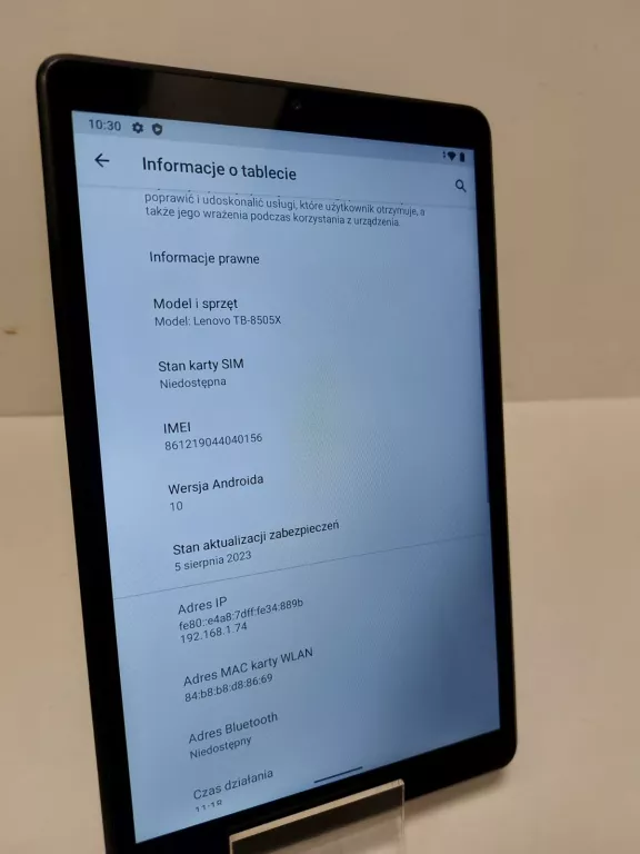 TABLET LENOVO TAB M8 LTE/KOMPLET2/32GB