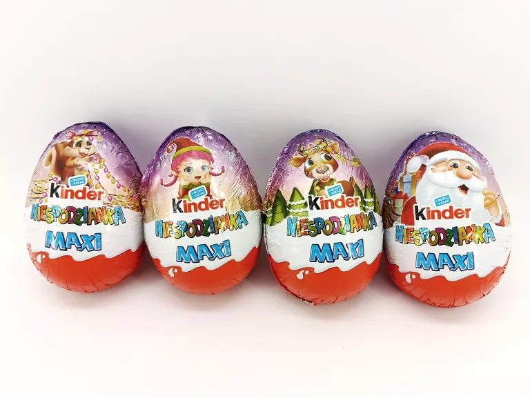KINDER NIESPODZIANKA MAXI JAJKO Z NIESPODZIANKĄ Z CZEKOLADĄ MLECZNĄ 100 G