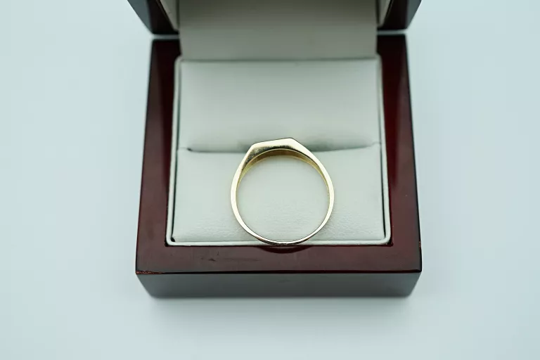 PIĘKNY ZŁOTY SYGNECIK [375] 1,71G R.22