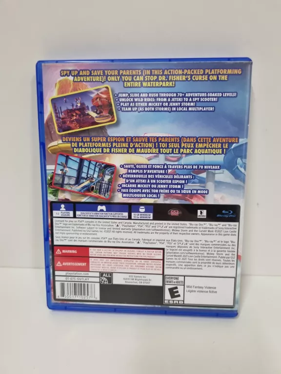 MICKEY STORM AND THE CURSED MASK (PS4) PLAYSTATION 4